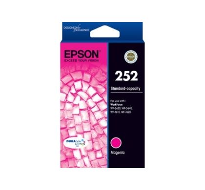 Epson DURABrite Ultra 252 Ink Cartridge - Magenta