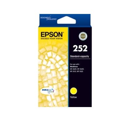 Epson DURABrite Ultra 252 Ink Cartridge - Yellow