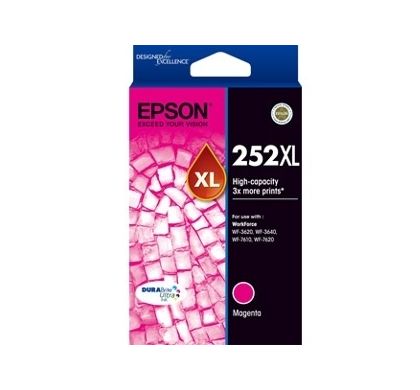 Epson DURABrite Ultra 252XL Ink Cartridge - Magenta