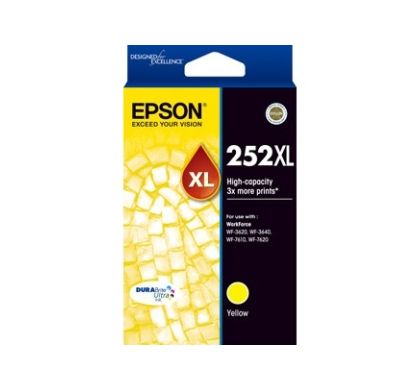 Epson DURABrite Ultra 252XL Ink Cartridge - Yellow