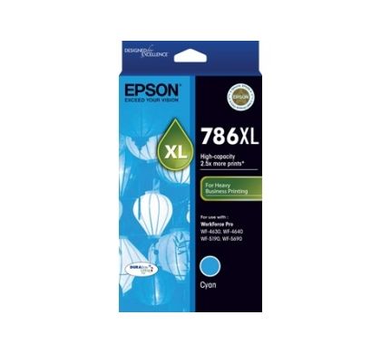 Epson DURABrite Ultra 786XL Ink Cartridge - Cyan