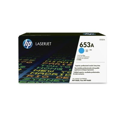 HP 653A Toner Cartridge - Cyan