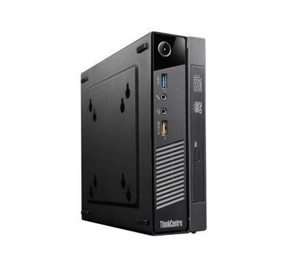 Lenovo ThinkCentre M73 10AY004UAU Desktop Computer - Intel Core i3 i3-4150T 3 GHz - Tiny - Business Black