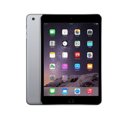 Apple iPad mini 3 MGHV2X/A 16 GB Tablet - 20.1 cm (7.9") - Retina Display, In-plane Switching (IPS) Technology - Wireless LAN - 4G - Apple A7 - Space Gray