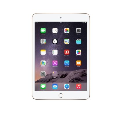 Apple iPad mini 3 MGY92X/A 64 GB Tablet - 20.1 cm (7.9") - Retina Display, In-plane Switching (IPS) Technology - Wireless LAN - Apple A7 - Gold