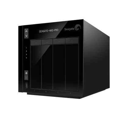 Seagate NAS Pro STDE8000300 4 x Total Bays NAS Server - Desktop