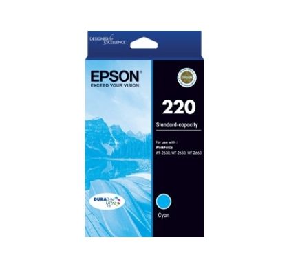Epson DURABrite Ultra Ink 220 Ink Cartridge - Cyan