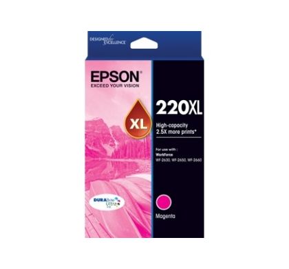 EPSON DURABrite Ultra Ink 220XL Ink Cartridge - Magenta