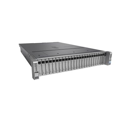 CISCO C240 M4 2U Rack Server - 2 x Intel Xeon E5-2680 v3 Dodeca-core (12 Core) 2.50 GHz