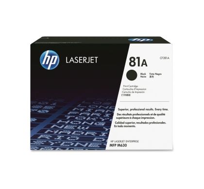 HP 81A Toner Cartridge - Black