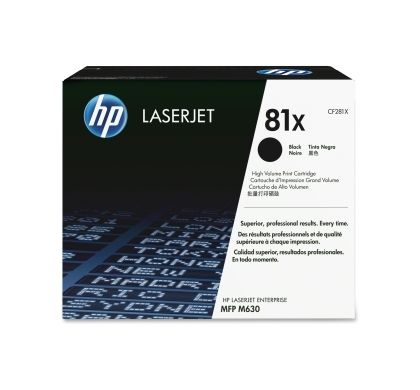 HP 81X Toner Cartridge - Black