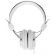 LASER Wired Stereo Headphone - Over-the-head - White Front