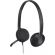 LOGITECH H340 Wired Stereo Headset - Over-the-head - Semi-open - Black Left