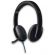 LOGITECH H540 Wired Stereo Headset - Over-the-head - Ear-cup - Black Right