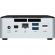 Intel NUC5i3RYH Desktop Computer - Intel Core i3 i3-5010U 2.10 GHz - Mini PC - Silver, Black Rear