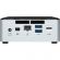 Intel NUC5i5RYH Desktop Computer - Intel Core i5 i5-5250U 1.60 GHz - Mini PC - Silver, Black Rear