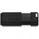 VERBATIM PinStripe 64 GB USB 2.0 Flash Drive - Black - 1 Pack Top