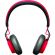 JABRA Move Wired/Wireless Bluetooth 40 mm Stereo Headset - Over-the-head - Circumaural - Red FrontMaximum