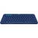 LOGITECH K380 Keyboard - Wireless Connectivity - Bluetooth - Blue FrontMaximum
