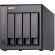 QNAP Turbo NAS TS-451+ 4 x Total Bays NAS Server - Desktop LeftMaximum