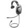 PLANTRONICS SHR2082-01 Wired Mono Headset - Over-the-head - Ear-cup - Black, Grey
