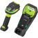 ZEBRA LI3678 Handheld Barcode Scanner - Wireless Connectivity - Industrial Green, Black