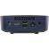 ASUS VivoMini UN45H-DM140M Desktop Computer - Intel Celeron N3150 1.60 GHz - Mini PC - Midnight Blue RearMaximum