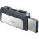 SANDISK Ultra Dual 128 GB USB 3.1, USB Type C Flash Drive RearMaximum