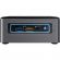 INTEL NUC 7 Home NUC7i5BNHXF Desktop Computer -  Core i5 (7th Gen) i5-7260U 2.20 GHz - 4 GB DDR4 SDRAM - 1 TB HDD - Windows 10 Home 64-bit - Mini PC FrontMaximum