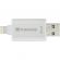 TRANSCEND JetDrive Go 300 64 GB Lightning, USB 3.1 Flash Drive - Silver TopMaximum