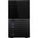 WESTERN DIGITAL My Book Duo BFBE0200JBK 2 x Total Bays DAS Storage System - Desktop RearMaximum