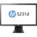 HP Elite S231d 58.4 cm (23") LED LCD Companion Monitor with Integrated Docking Station - 16:9 - 7 ms FrontMaximum