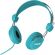 LASER Wired Stereo Headphone - Over-the-head - Ear-cup - Blue