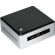 Intel NUC5i3RYH Desktop Computer - Intel Core i3 i3-5010U 2.10 GHz - Mini PC - Silver, Black